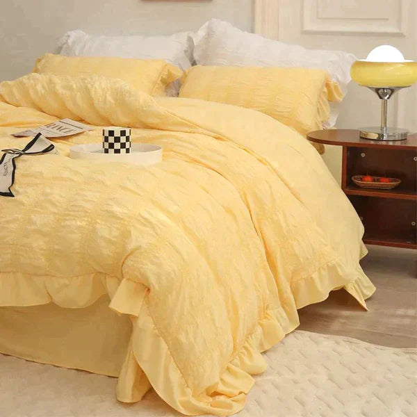 Skin Friendly Lace Blanket 4 Piece Set