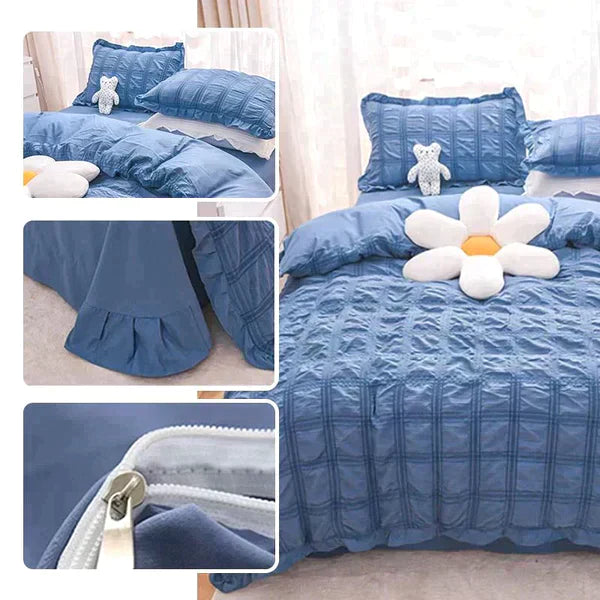 Skin Friendly Lace Blanket 4 Piece Set