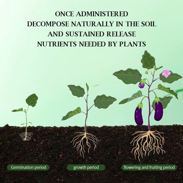 🎅🔥2024 Hot Sale $16.99🎄🎉Home Gardening Universal Slow-Release Tablet Organic Fertilizer (22 PCS)(50% OFF)