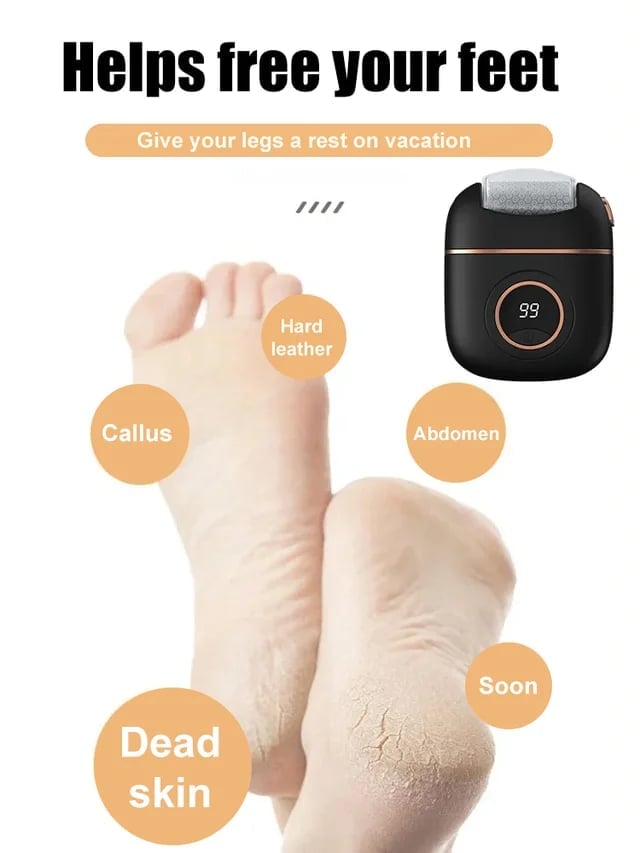 💝New Digital Electric Foot Polisher