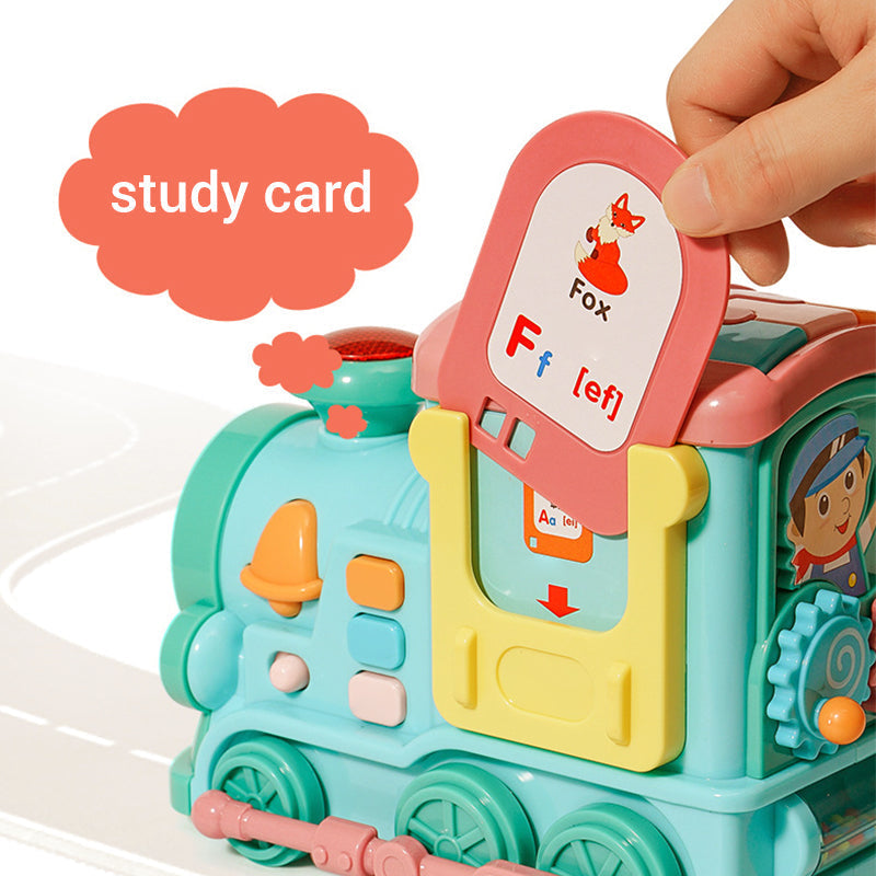 Musical Train with Talking Flash Cards – Language Learning