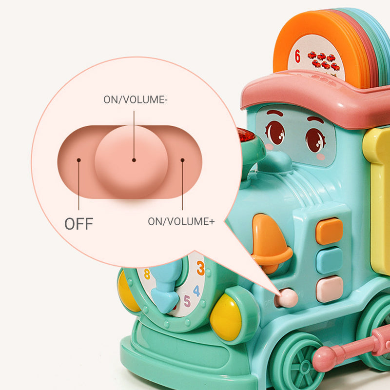 Musical Train with Talking Flash Cards – Language Learning