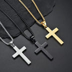 ✝️Lord's Prayer Scibble Cross Necklace🎁🕯️