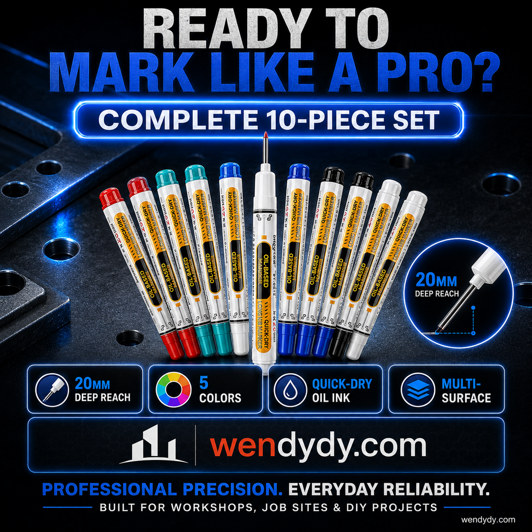 Precision Tip Quick-Dry Oil-Based Marker Pen
