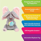 Cute Hide And Seek Elephant Plush Doll