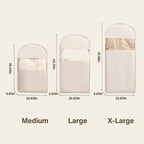 ❤️‍🔥2025 Space Saving Hanging Garment Bag with Self Compression Zipper
