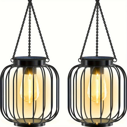 💡🌟Retro Metal Solar Lanterns