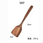 🔥Hot Sale-Teak Wooden Utensil Set