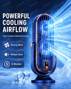 Portable Desktop Air Conditioner Fan with 5 Wind Speed