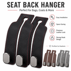 BUY MORE GET MORE FREE 🧥Seat Back Hanger – Perfect for Bags, Coats & More