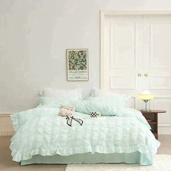 Skin Friendly Lace Blanket 4 Piece Set