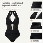 ⏳Time-Limited Special⏰Women's Tummy Control Halter Swimsuit
