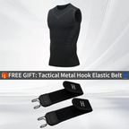 Ionic Shaping Vest – Cooling compression, smooths belly & love handles. Invisible under shirts. Feel confident again! 💪✨