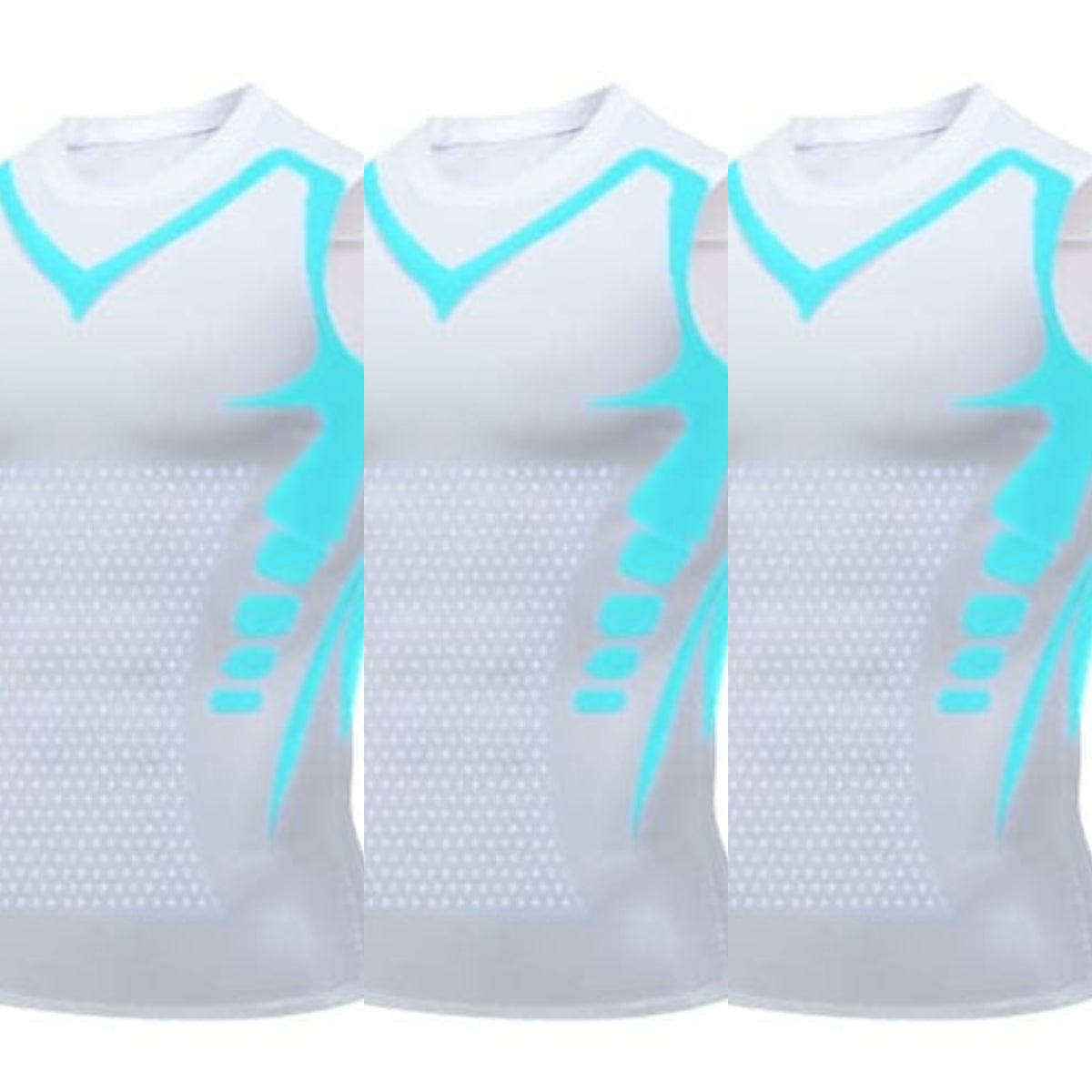 Ionic Shaping Vest – Cooling compression, smooths belly & love handles. Invisible under shirts. Feel confident again! 💪✨