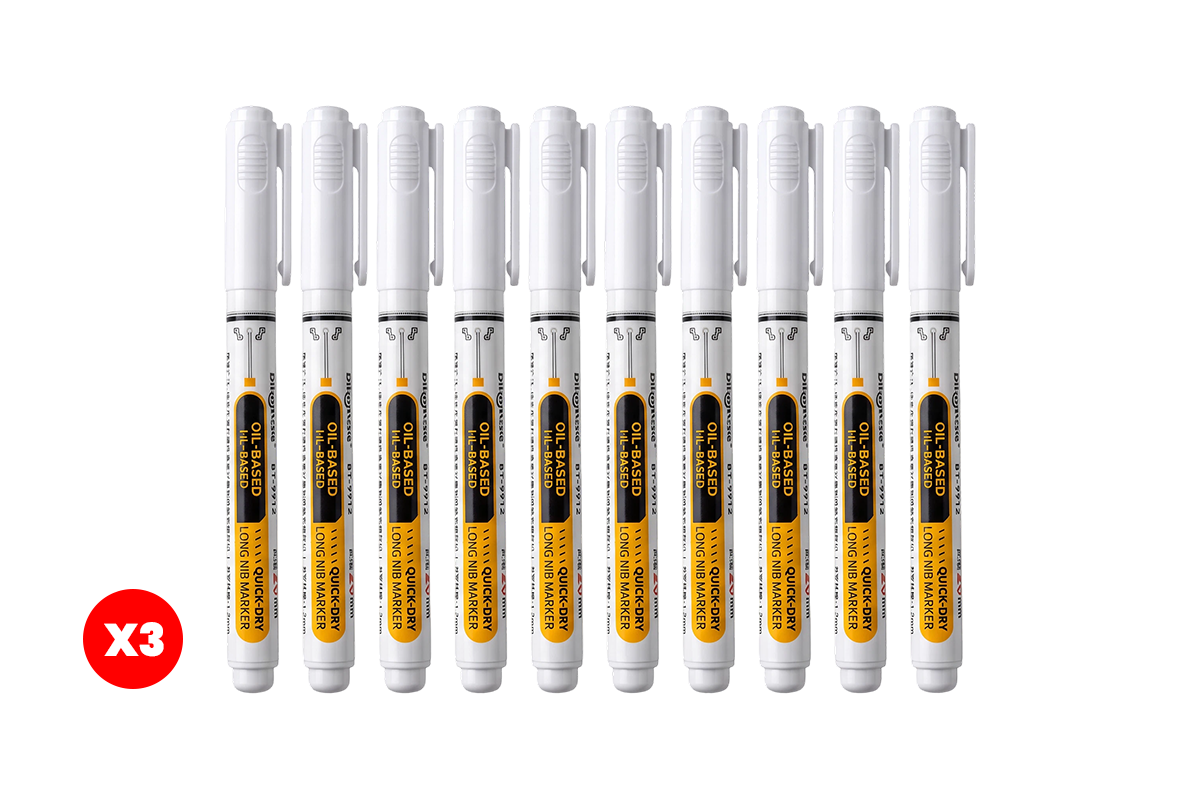Precision Tip Quick-Dry Oil-Based Marker Pen