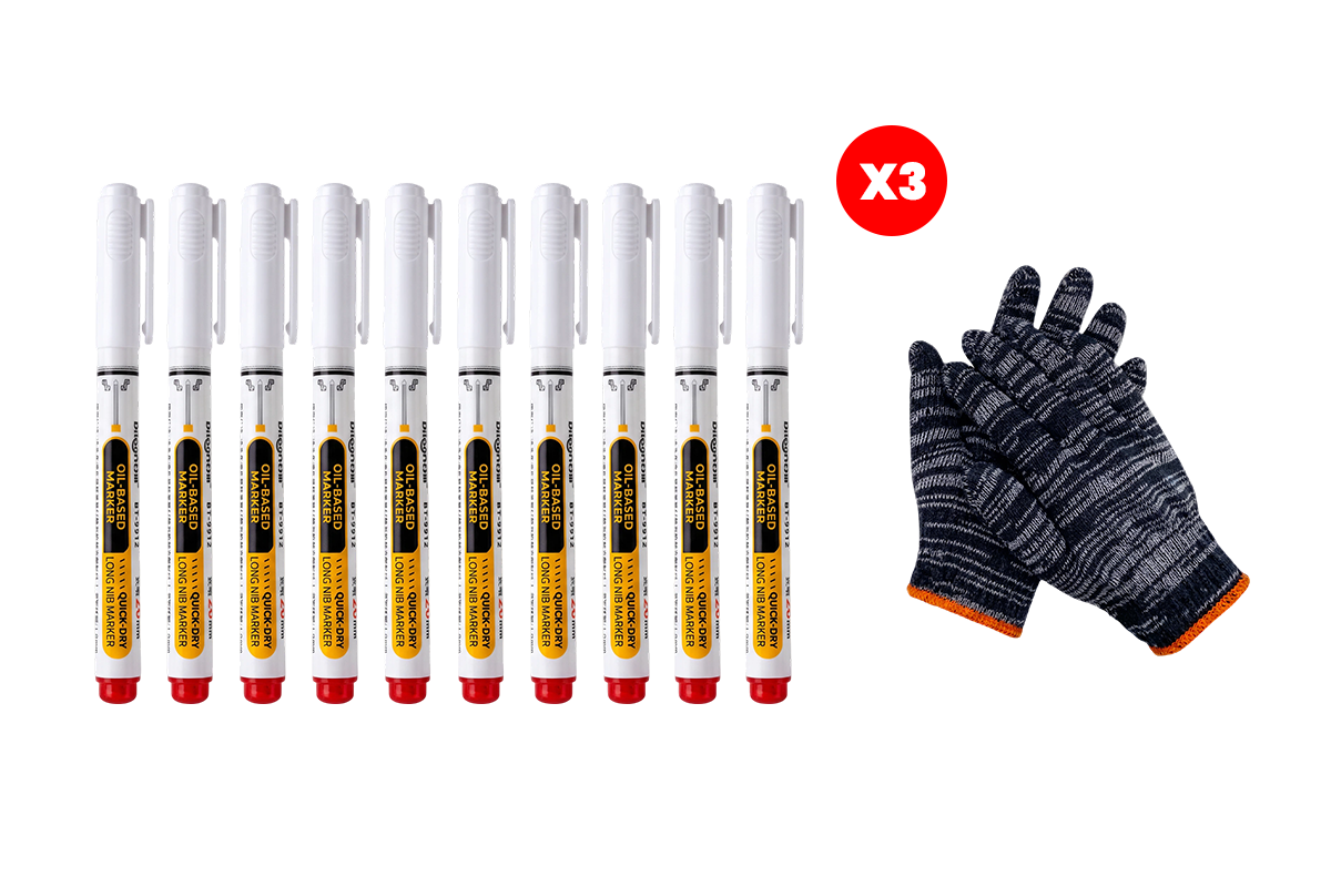 Precision Tip Quick-Dry Oil-Based Marker Pen