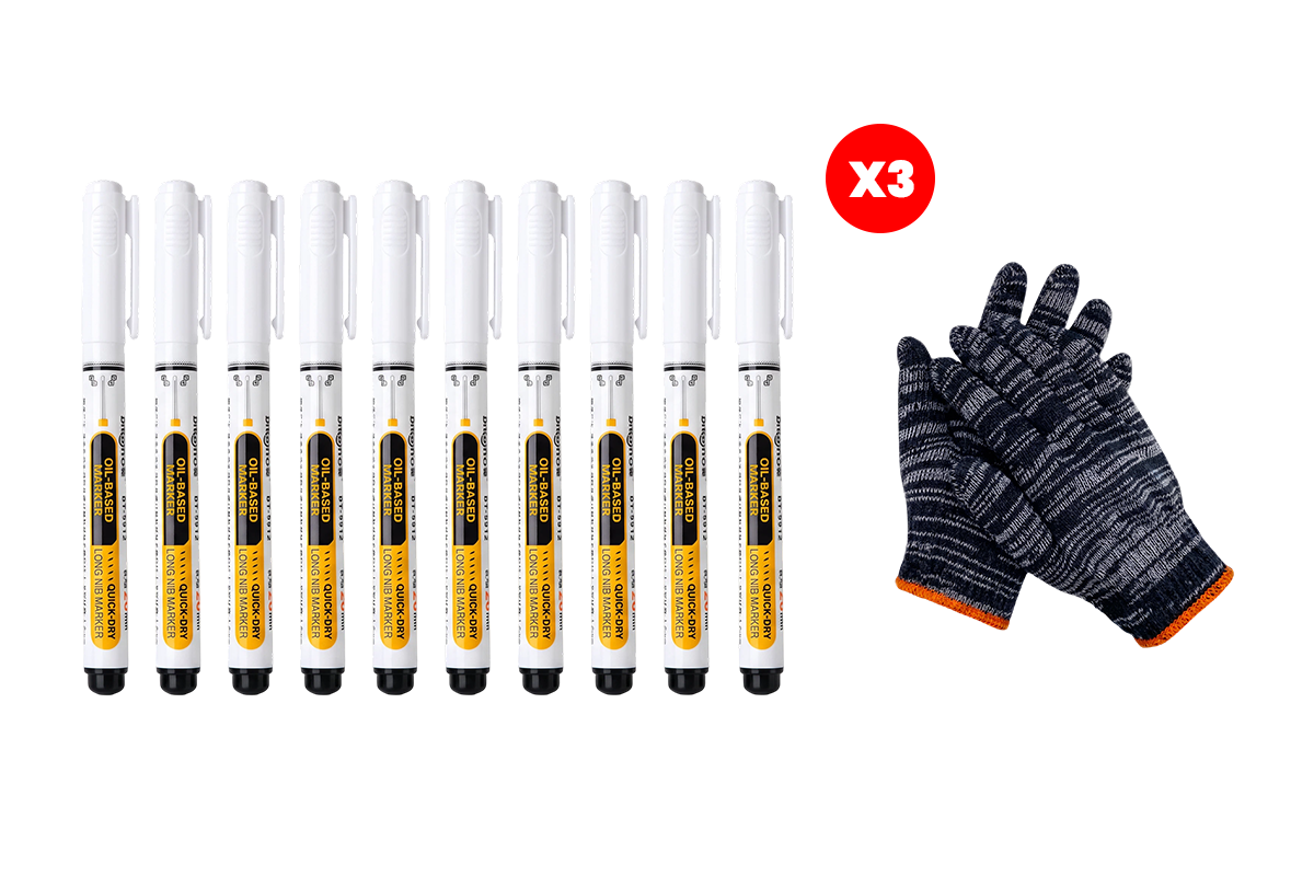 Precision Tip Quick-Dry Oil-Based Marker Pen