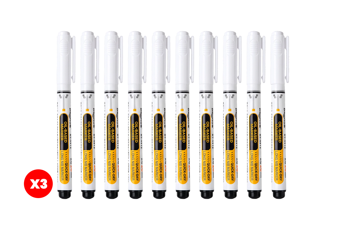 Precision Tip Quick-Dry Oil-Based Marker Pen