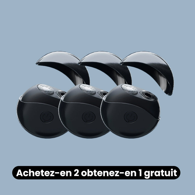 ✨ Portable Multifunctional Electric Shaver – Dual ring blades, IPX4 waterproof and compact UFO design 🪒⚡