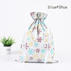 🎅Christmas Sales🎄Drawstring Christmas Gift Bags (Biodegradable)