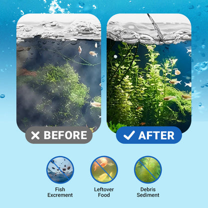 💥BUY 2 GET 1 FREE💥Fish Tank Water Powerful Cleaner