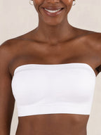 🤎Convertible Strapless Bandeau Bra with Wireless Comfort, Anti-Slip Grip & Removable Straps