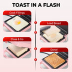 Household Multi-Functional Breakfast Griller