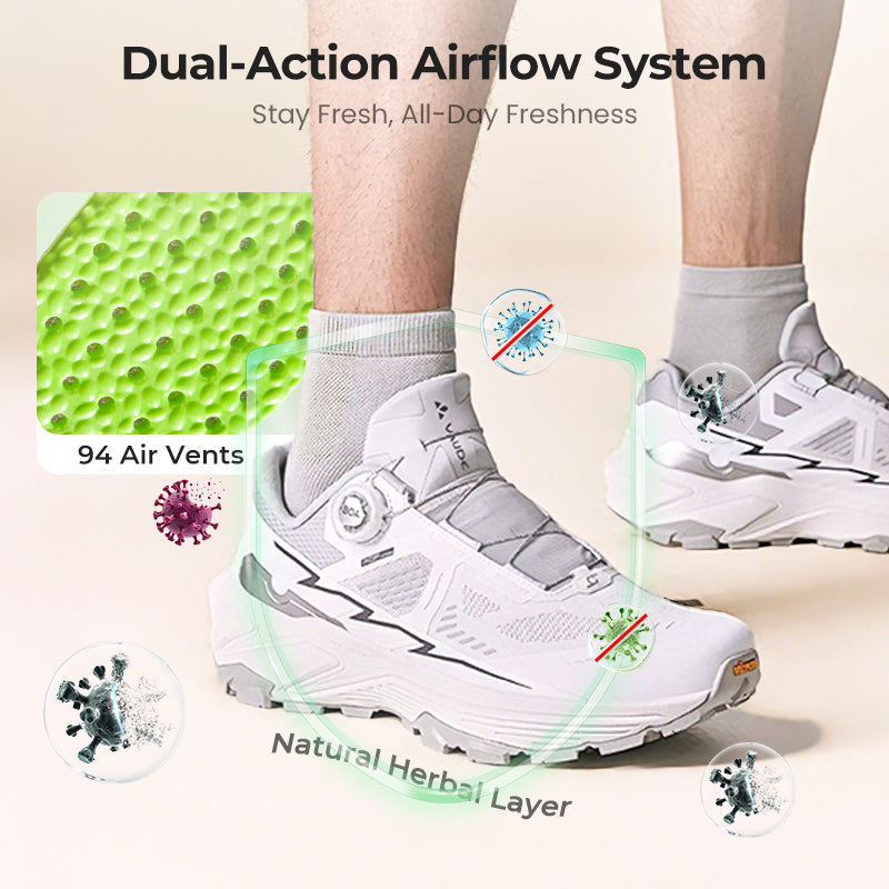 Comfortable Insoles with Air Cushion and Height-Increasing Effect