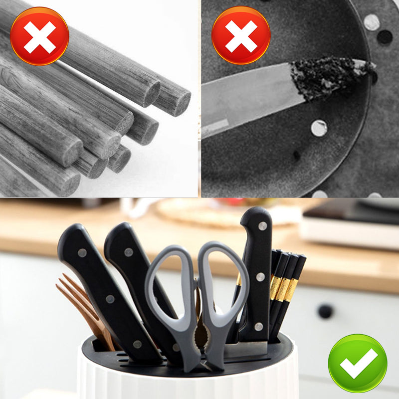 360°Rotation Kitchen Utensil Holder （Great Sale⛄BUY 2 Get 10% OFF + Freeshipping）