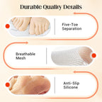 🏖️Buy more save more🧦Orthopedic Invisible Toe Socks|Summer Five-Toe Shallow Socks🌸