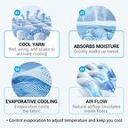 🎁 Buy One, Get One Free🔥🔥 Absorbent Cooling Towel, Can Be Used Anytime, Anywhere!