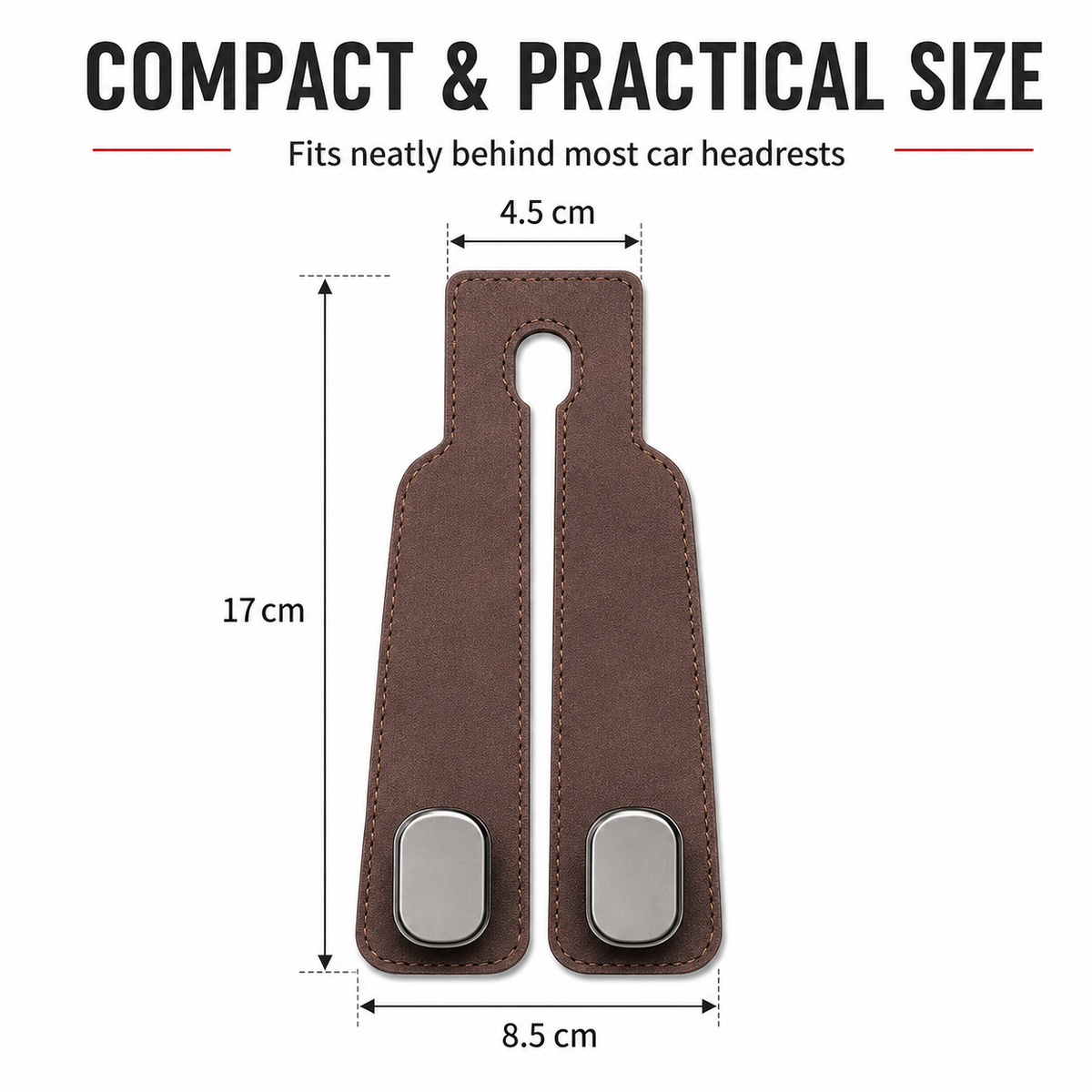 BUY MORE GET MORE FREE 🧥Seat Back Hanger – Perfect for Bags, Coats & More