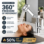 360° Rotating Mechanical Arm Faucet