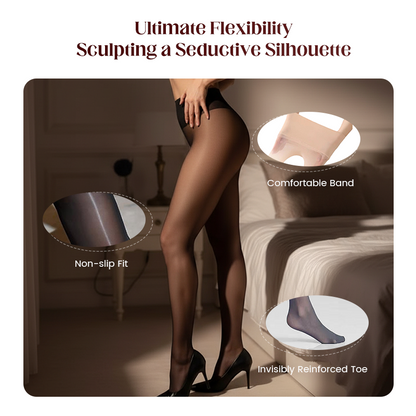 ✨Buy 1 Get 1 Free✨Shiny Sheer Tights for Women – Snag-Resistant & Non-Slip