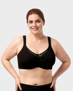 💐Women's Elegant Sheer Full Coverage Plus Size Bra