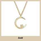 🔥New Year Gift For Women💕Bright Night: Moon Star Necklace🌙✨