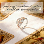 ✨💍Handmade Witch's Return-Knot Protection Ring💞Protect Your Loved Ones