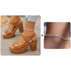 Women's Summer Platform One-Strap Sandals – Comfortable, Lightweight & Perfect for Beach or Daily Wear☀️
