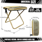 🪑Ultra-Light Folding Stool – Supports Up to 265 lbs