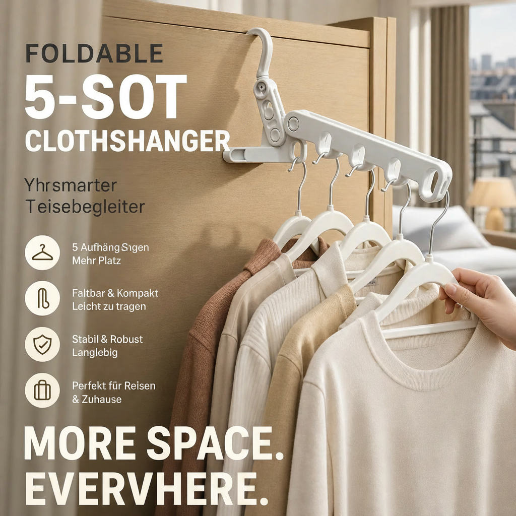 🔥Buy more to save more -🔥🔥FOLDE TRAVEL HANDING RACKS