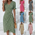 🌷Women's Floral V-neck Printed Dress