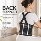 Breathable Posture Corrector - Back Pain Relief & Tummy Control