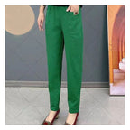 🔥Good Gift-Women's Elastic Waist Cotton Trousers