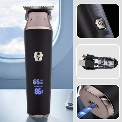 ✨ Household Digital Display Professional Electric Hair Clipper