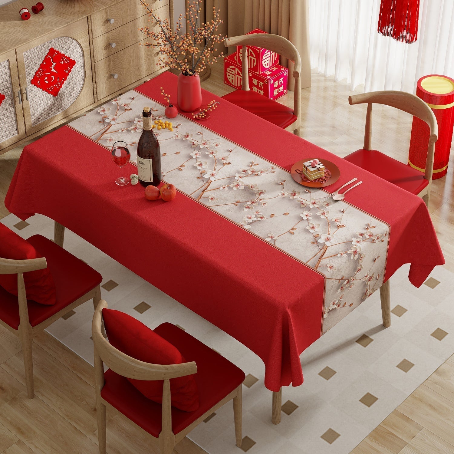 Waterproof & Oil Resistant Non-Washable Tablecloth🔥🔥