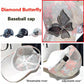 🔥Hot Sale 49% Off🔥Mesh Diamond Butterfly Baseball Cap