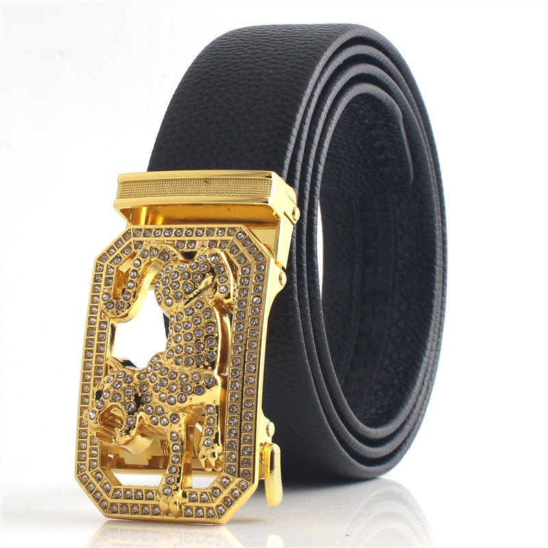 Men's Twelve Zodiac Durable Belt with Rhinestone（Great Sale⛄BUY 2 Get 10% OFF + Free shiping）