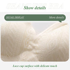 Seamless Wireless Elastic Lace Bra