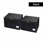 ⏳Time-Limited Special⏰Shoe Organizer with Adjustable Dividers & Clear Cover – Extra-Large Capacity, Durable Fabric & Easy Installation 🔍✨