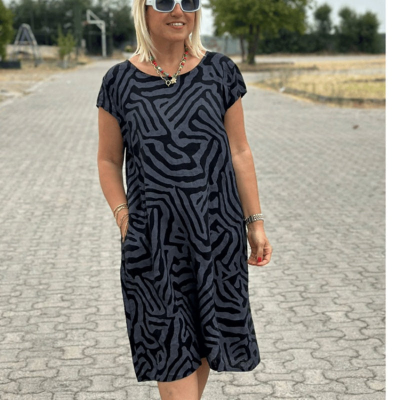 💃2025 New Boho Vintage Casual Printed Dress